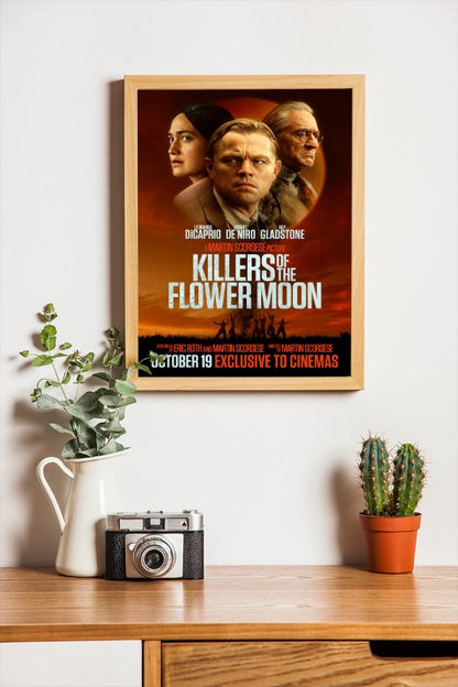 Killers of The Flower Moon - framed poster