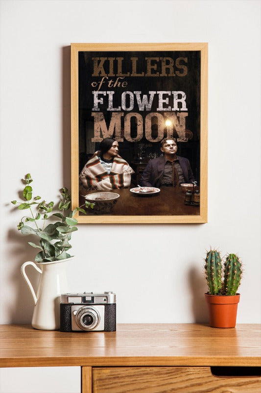 Killers of The Flower Moon - framed poster