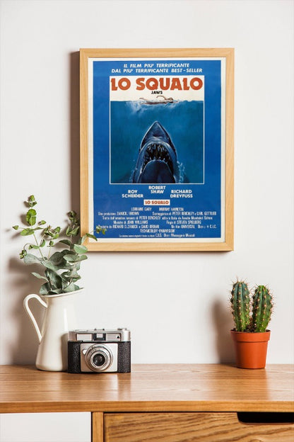 Lo squalo (Jaws) - framed poster