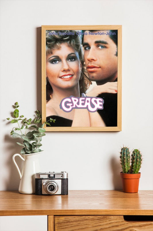 Grease - framed poster