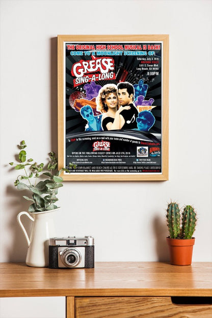 Grease - framed poster