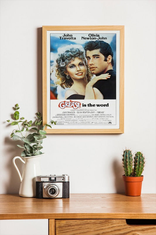 Grease - framed poster