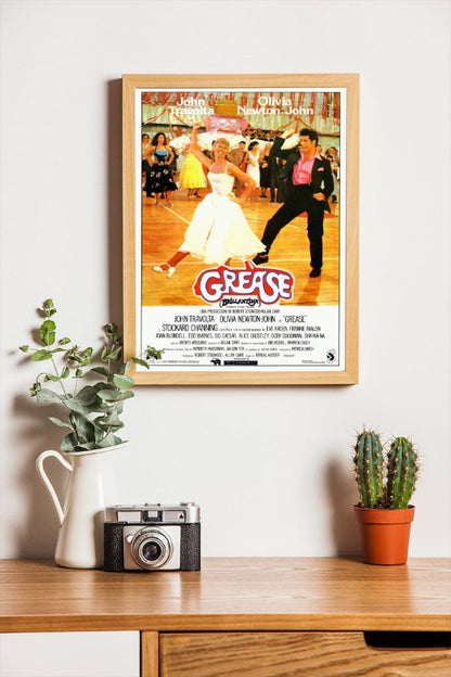 Grease - framed poster
