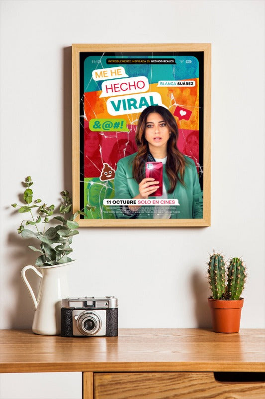 Me he hecho viral - framed poster