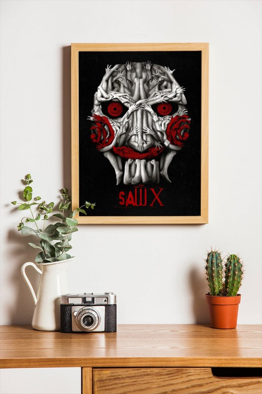 Saw X - framed poster