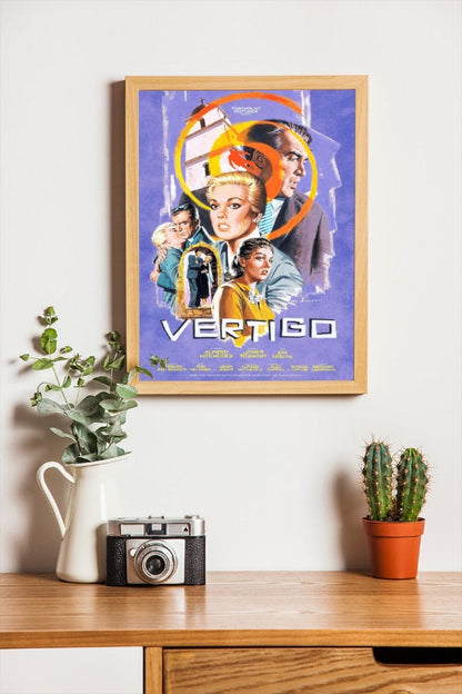 Vertigo - framed poster