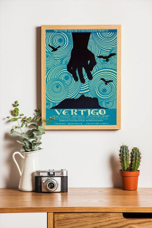 Vertigo - framed poster