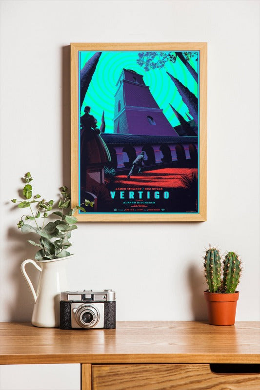 Vertigo - framed poster