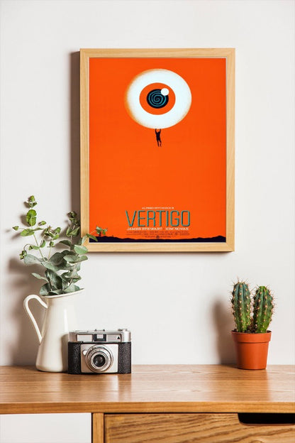 Vertigo - framed poster