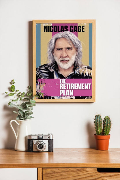 The Retirement Plan - framed poster