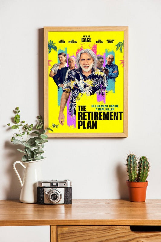 The Retirement Plan - framed poster