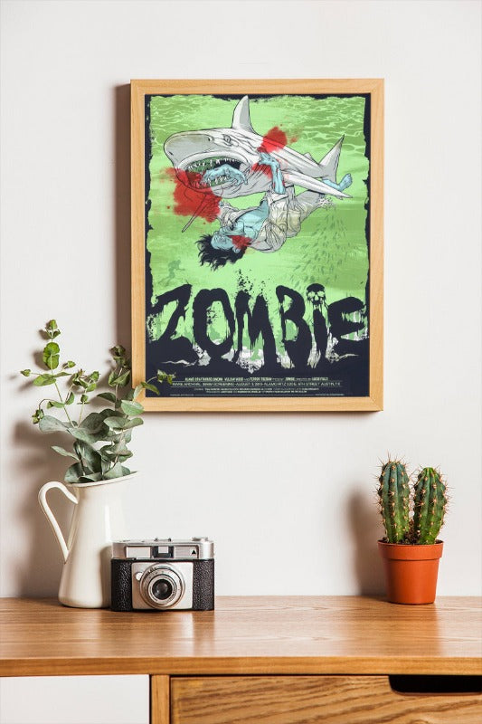 Zombi - framed poster