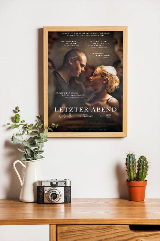 Letzer Abend - framed poster