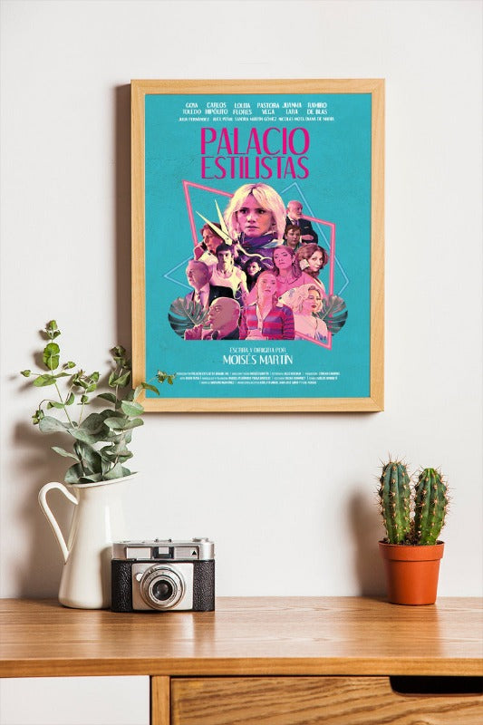 Palacio Estilistas - framed poster