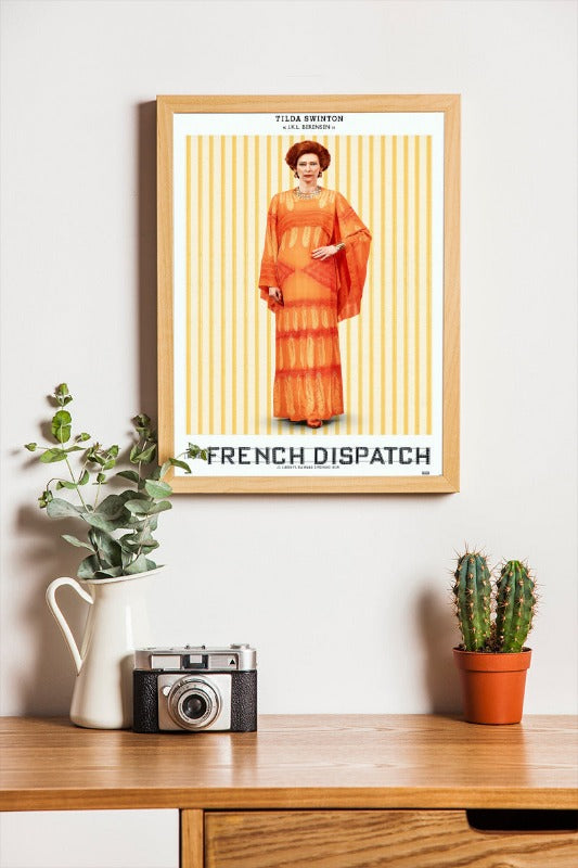 The French Dispatch - framed poster