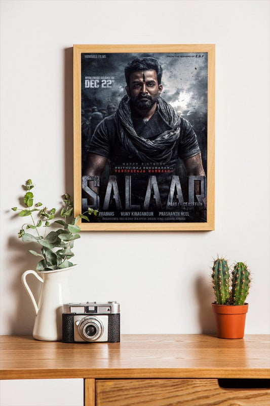 Salaar - framed poster