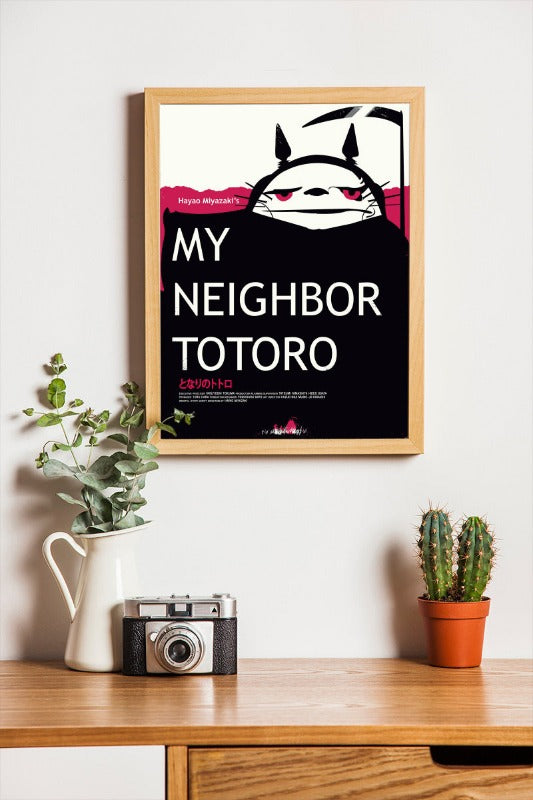 My Neighbor Totoro - framed poster