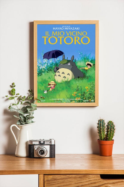 Il mio vicino Totoro - framed poster