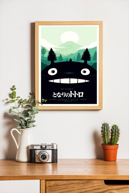 Tonari no Totoro - framed poster