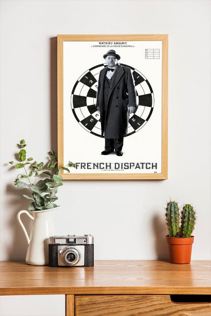 The French Dispatch - framed poster