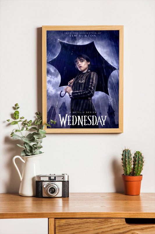 Wednesday - framed poster