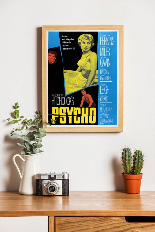 Psycho - framed poster