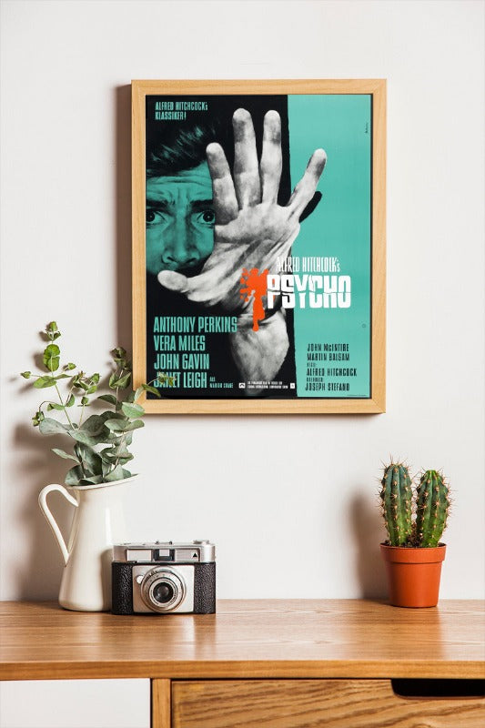 Psycho - framed poster