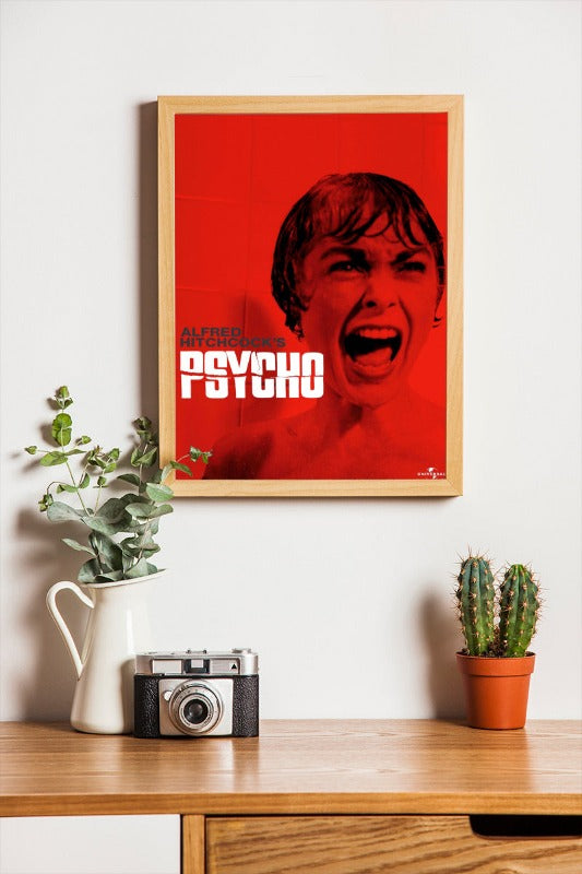 Psycho - framed poster