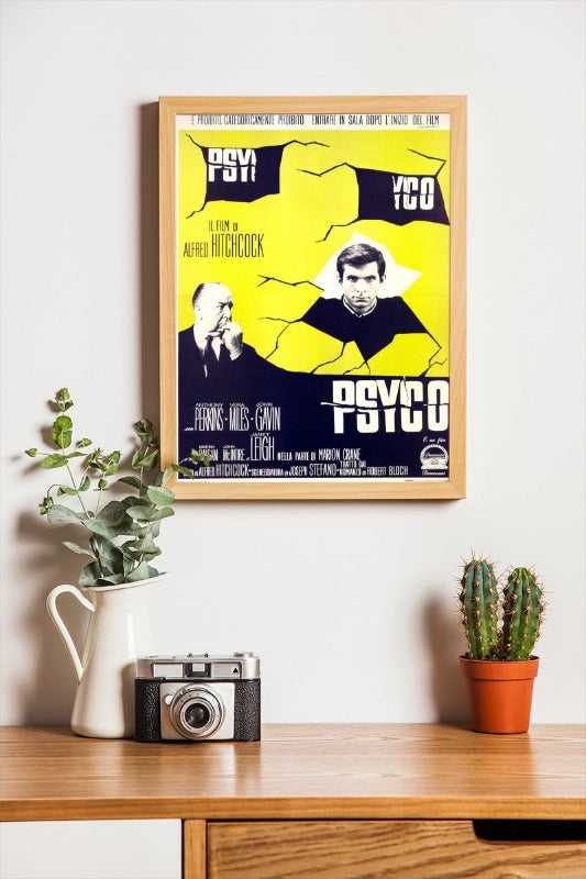 Psycho - framed poster