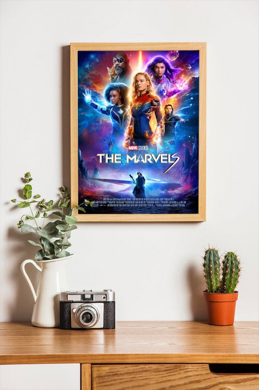 The Marvels - framed poster