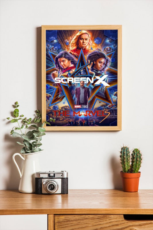 The Marvels - framed poster