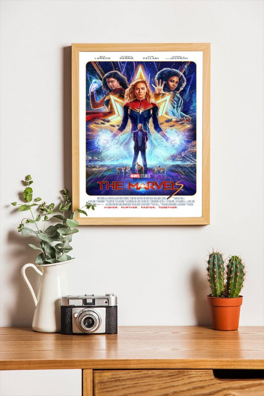 The Marvels - framed poster