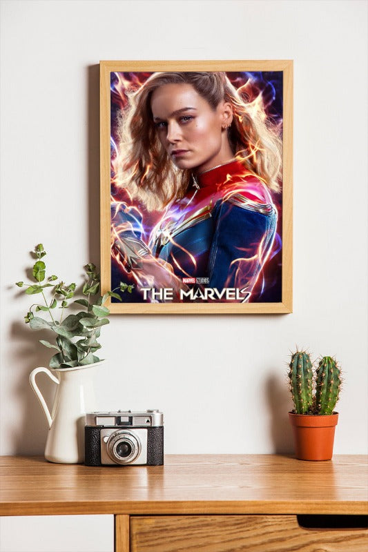 The Marvels - framed poster