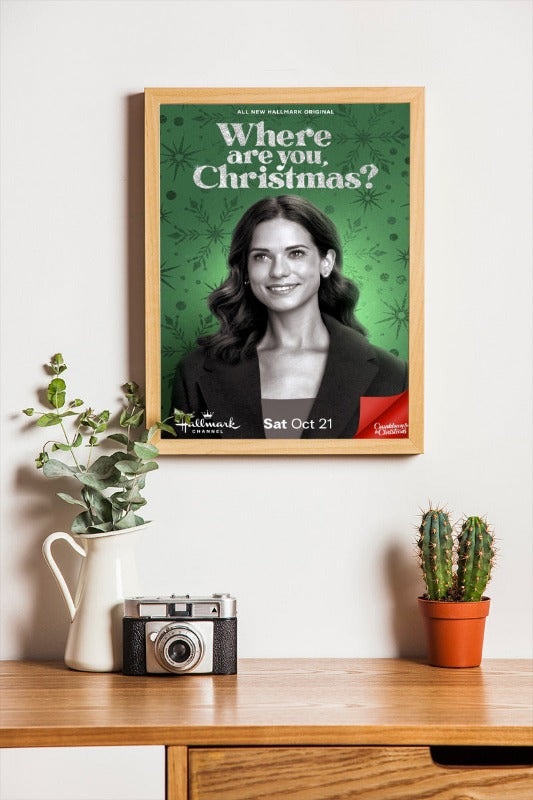 Where Are You Christmas - framed poster