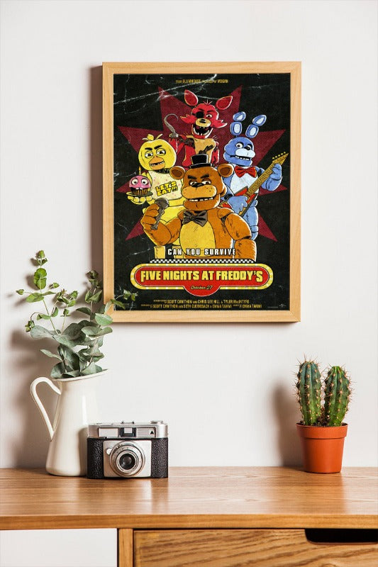 Five Nights at Freddy's - framed poster