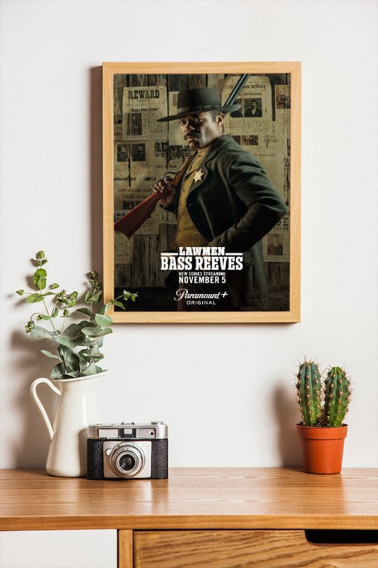 Lawmen Bass Reeves - framed poster