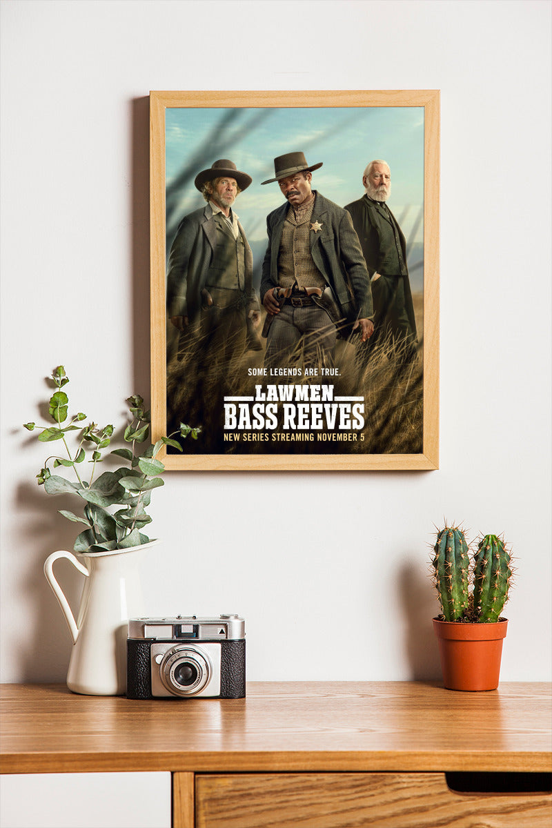 Lawmen Bass Reeves - framed poster