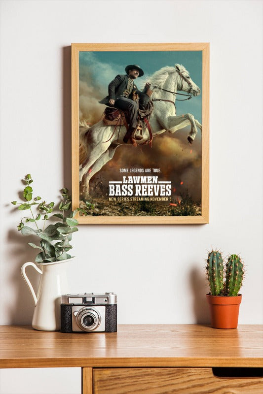 Lawmen Bass Reeves - framed poster