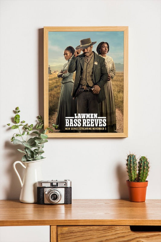 Lawmen Bass Reeves - framed poster