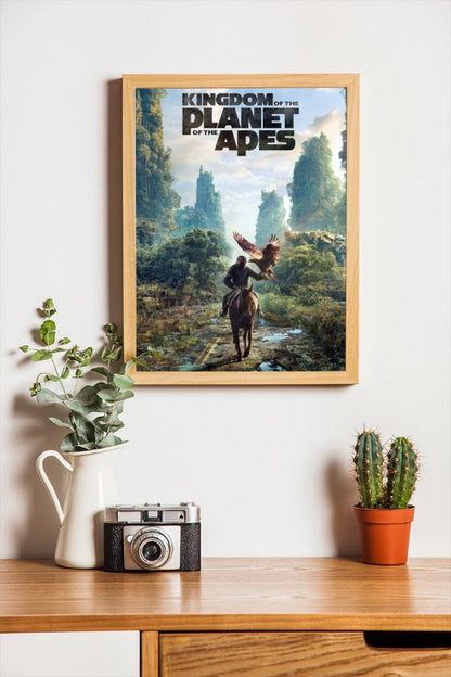 Kingdom of The Planet of The Apes - framed poster