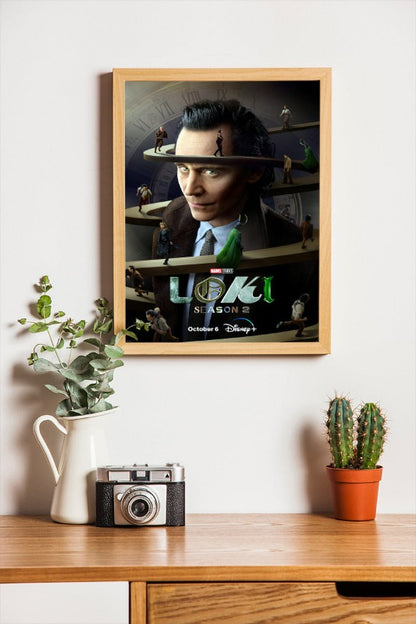 Loki - framed poster