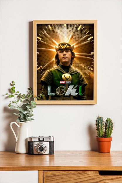 Loki - framed poster