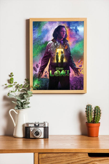 Loki - framed poster