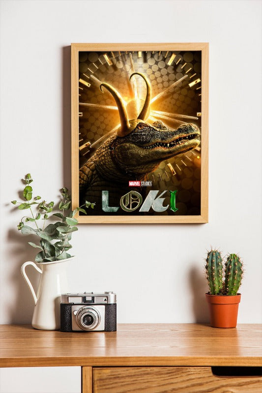 Loki - framed poster