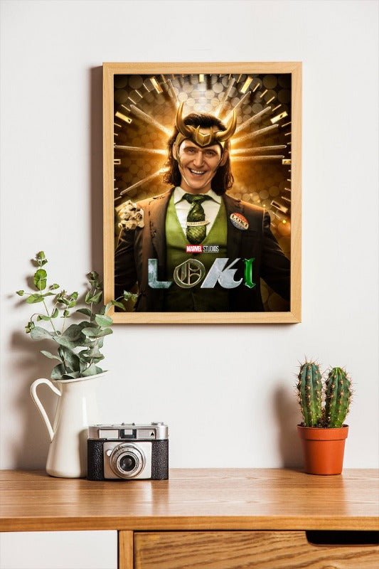 Loki - framed poster