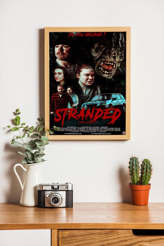 Stranded - framed poster