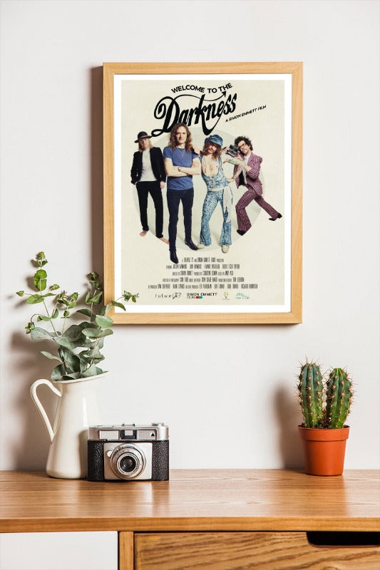 Welcome To The Darkness - framed poster