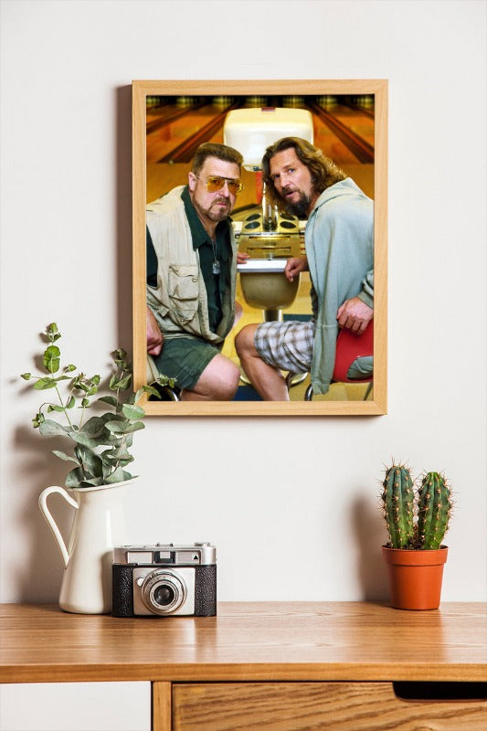 The Big Lebowski (textless) - framed poster