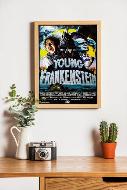 Young Frankenstein - framed poster