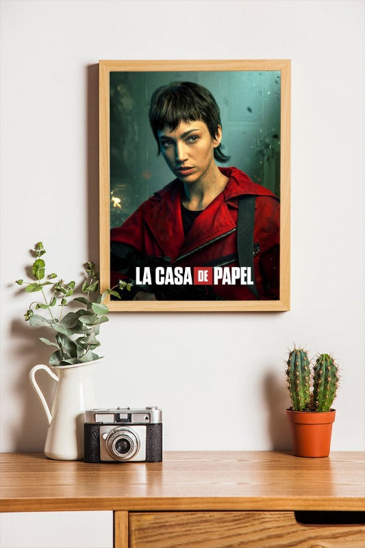 La casa de papel - framed poster